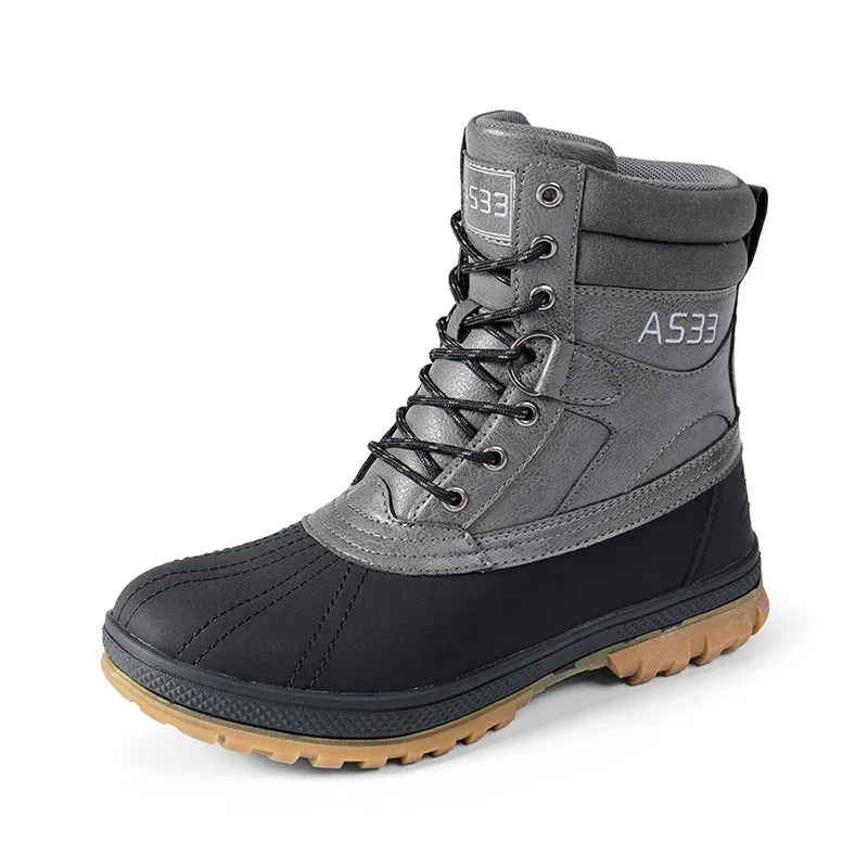 WildKing Men's High Top Waterproof Anti-Slip Off-Road Hiking Boots