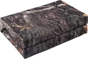 WINWAY 300D Camo Burlap Camouflage Netting Quiet Mesh Net for Hunting Sunshade Camping Concealment Shooting Blinds…