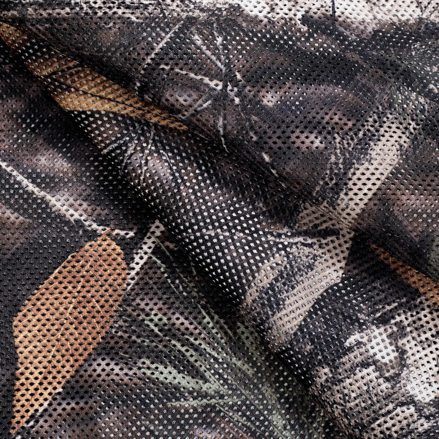WINWAY 300D Camo Burlap Camouflage Netting Quiet Mesh Net for Hunting Sunshade Camping Concealment Shooting Blinds…