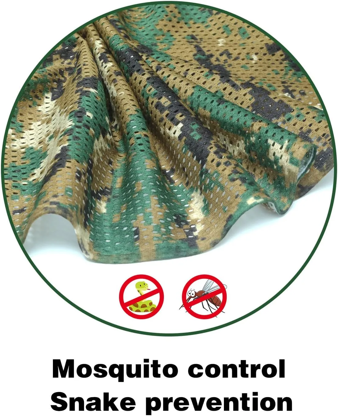 WINWAY Camo Burlap Cradle Mesh Fabric - 75D Camouflage Netting for Hunting Blinds, Camping Military Tree Stands, Ground Cover…
