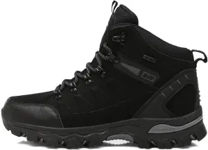 Women's Lightweight Hiking Shoes Mid Height Laces Comfortable Walking Sneakers Outdoor Travel Trekking Camping Adventure Shoes Slip Resistant All-Terrain Hiking Boot for Women Men