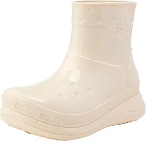 Women's Rain Boots Anti-Slip Mid-Calf Water Shoes For Work Fishing Trekking Crossing River