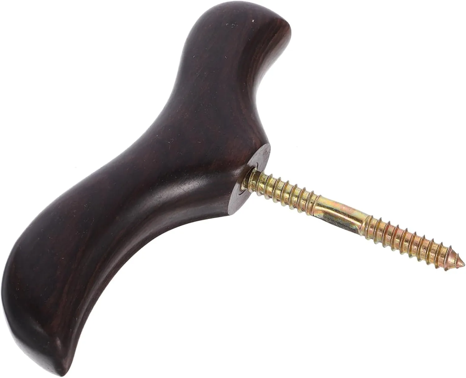 Wood Handle Replacement for Trekking Poles Ergonomic Grip Non- Outdoor Walking Stick Handle Portable Hiking Accessory for Enhanced Balance and Stability
