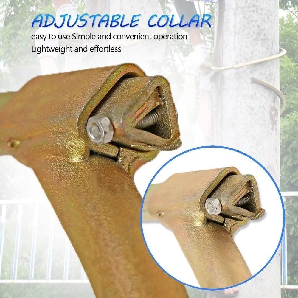 Wooden Pole Foot Buckle, crampons Climbing Trees,Tree Climbing Tool Pole Climbing Spike Stainless Steel Climbing Tree Shoes for Hunting Grab Dig Bird Nest Picking Fruit,300Model