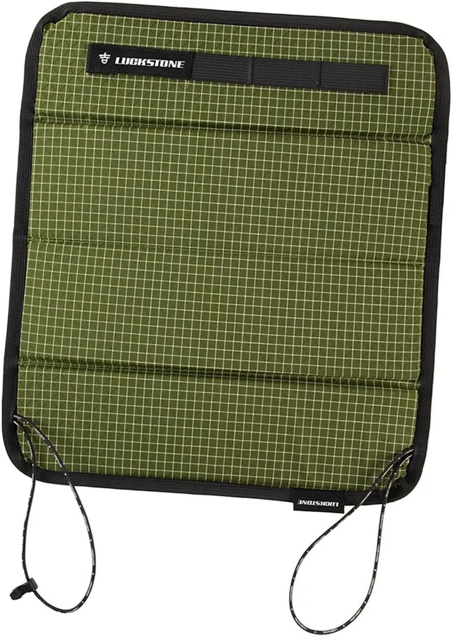 Yiju Mountaineering Seat Cushion Seat Pad Folded Wear Resistant Sitting Mat Beach Chair Cushion for Yard Backpacking Travel Garden, Green