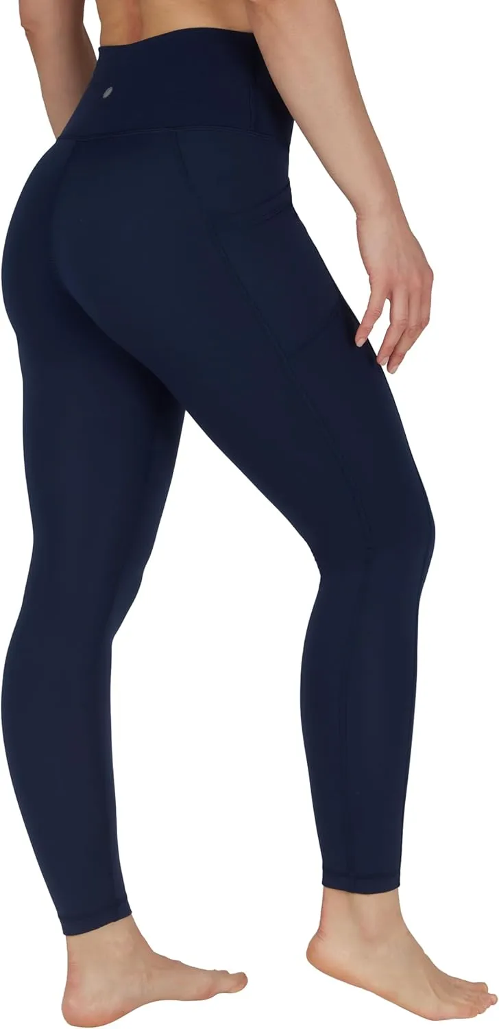Yogalicious Squat Proof Fleece Lined Legging High Waisted Thermal Winter Running Pants for Women
