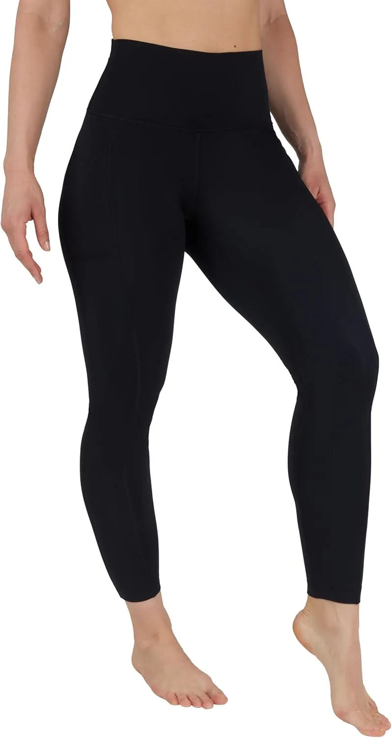 Yogalicious Squat Proof Fleece Lined Legging High Waisted Thermal Winter Running Pants for Women