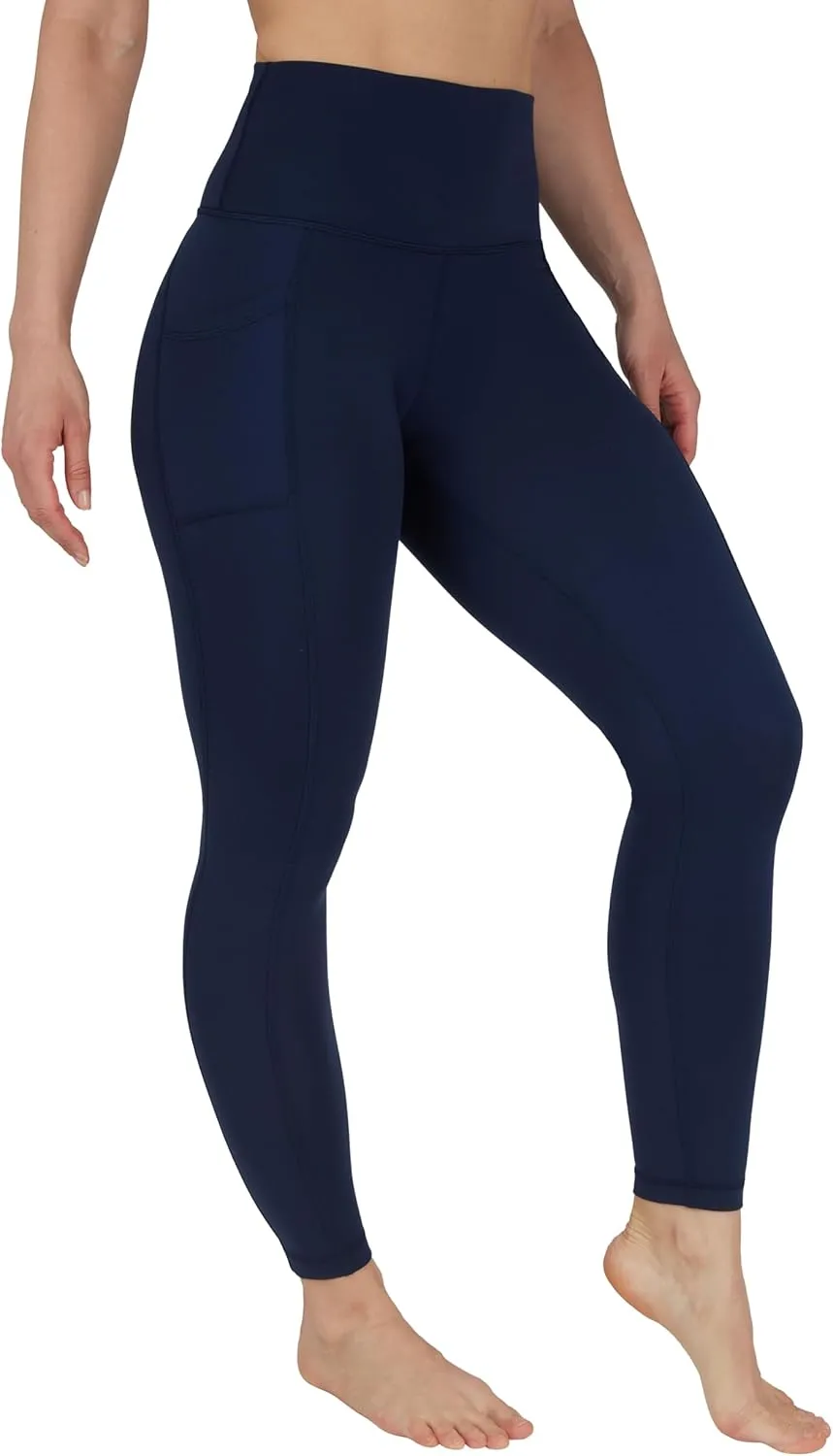 Yogalicious Squat Proof Fleece Lined Legging High Waisted Thermal Winter Running Pants for Women