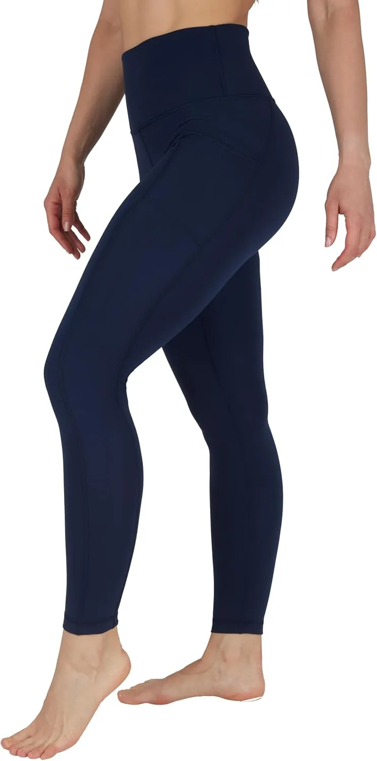 Yogalicious Squat Proof Fleece Lined Legging High Waisted Thermal Winter Running Pants for Women