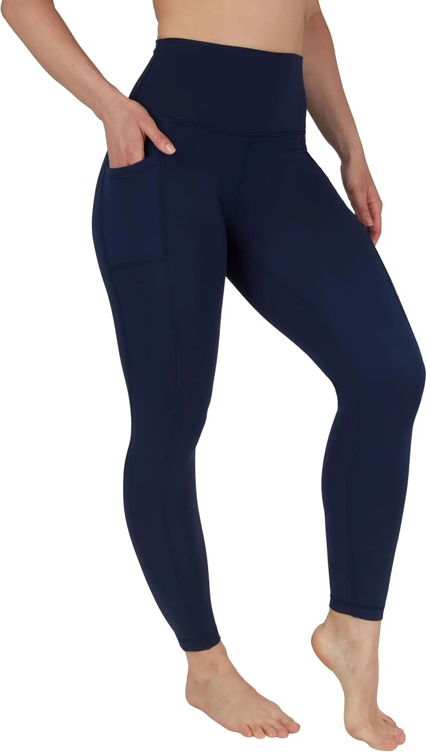 Yogalicious Squat Proof Fleece Lined Legging High Waisted Thermal Winter Running Pants for Women