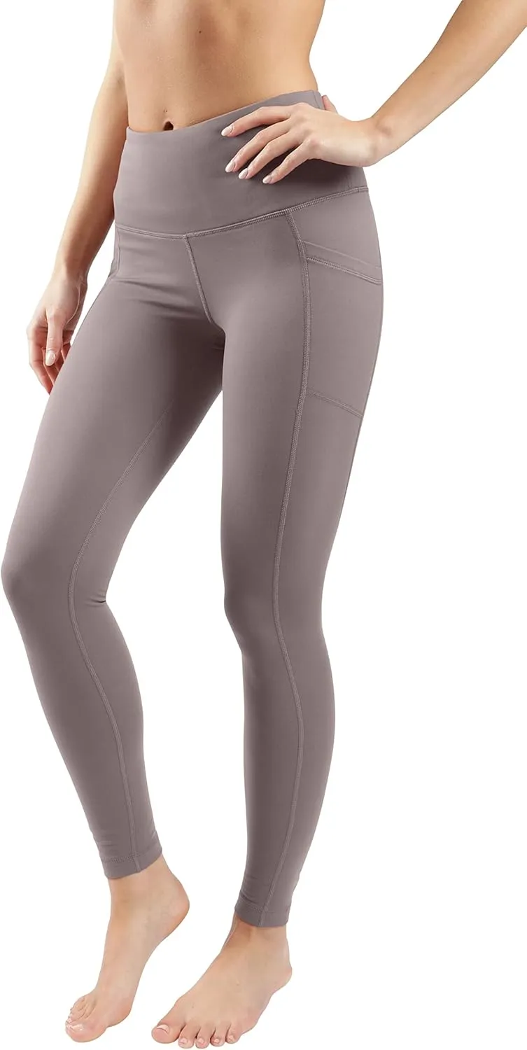 Yogalicious Squat Proof Fleece Lined Legging High Waisted Thermal Winter Running Pants for Women