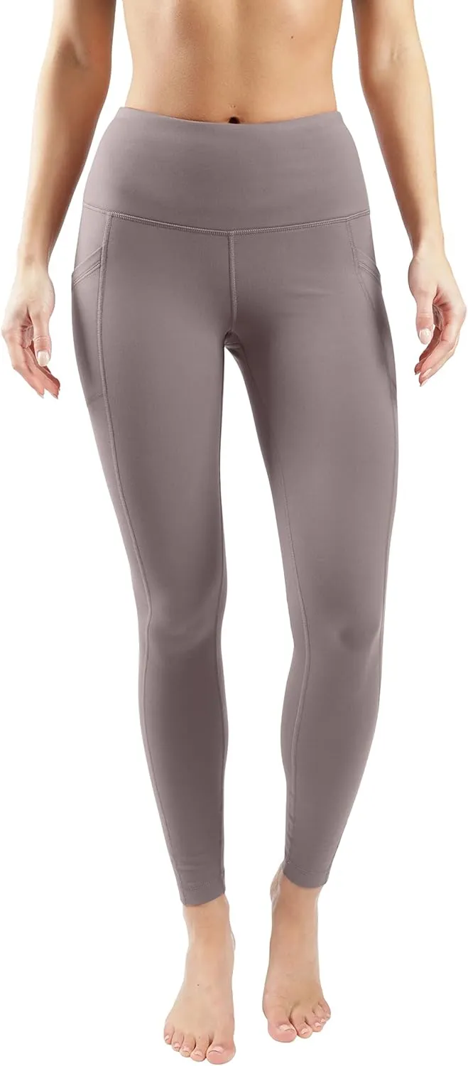 Yogalicious Squat Proof Fleece Lined Legging High Waisted Thermal Winter Running Pants for Women
