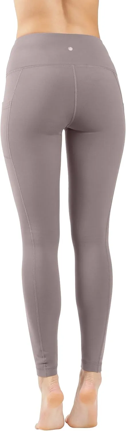 Yogalicious Squat Proof Fleece Lined Legging High Waisted Thermal Winter Running Pants for Women